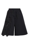 Cecilie Bahnsen Angel Shorts Recycled Taffeta Shorts In Black