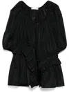 Cecilie Bahnsen Arabella Oberteil In Schwarz