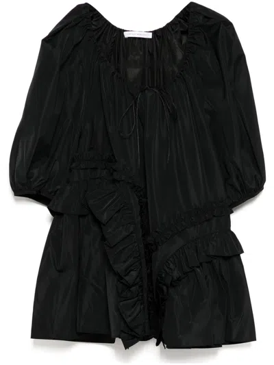 Cecilie Bahnsen Arabella Oberteil In Schwarz
