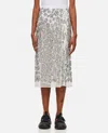 Cecilie Bahnsen Ariana Skirt In Silver