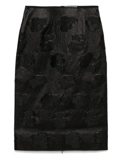 Cecilie Bahnsen Arlo Skirt In Black
