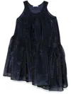 Cecilie Bahnsen Azelia Mini Dress In Blue