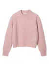 Cecilie Bahnsen Bega Pullover Fisherman Knit Soft Pink In Pink