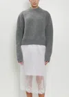 Cecilie Bahnsen Bega Pullover In Gray