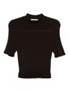 Cecilie Bahnsen Bentley Top In Brown