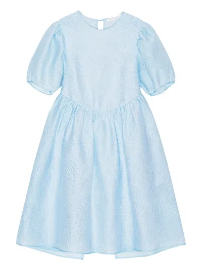 Cecilie Bahnsen Bernadette Dress In Blue