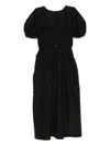 Cecilie Bahnsen Betsy Technical Dress In Black