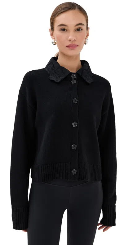 Cecilie Bahnsen Bibi Cardigan Black