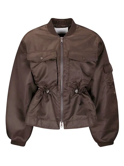 CECILIE BAHNSEN BIRDIE JACKET TECHNICAL NYLON