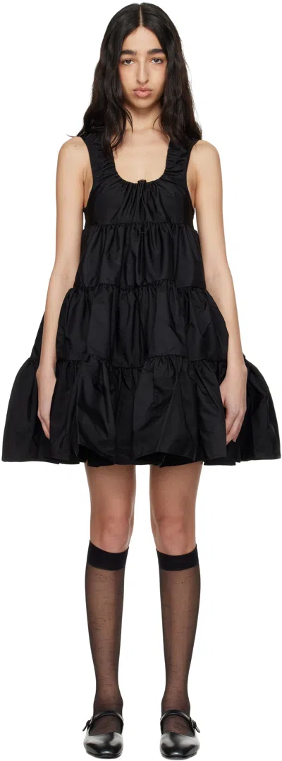 Cecilie Bahnsen Black Aino Minidress