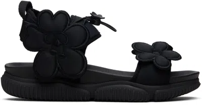 Cecilie Bahnsen Black Cbcilla Sandals In Multi