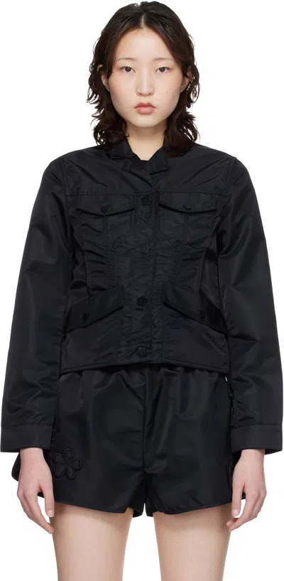 Cecilie Bahnsen Black Cbclover Blazer