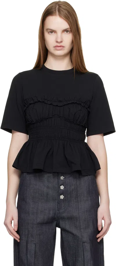 CECILIE BAHNSEN BLACK CBVILDE T-SHIRT