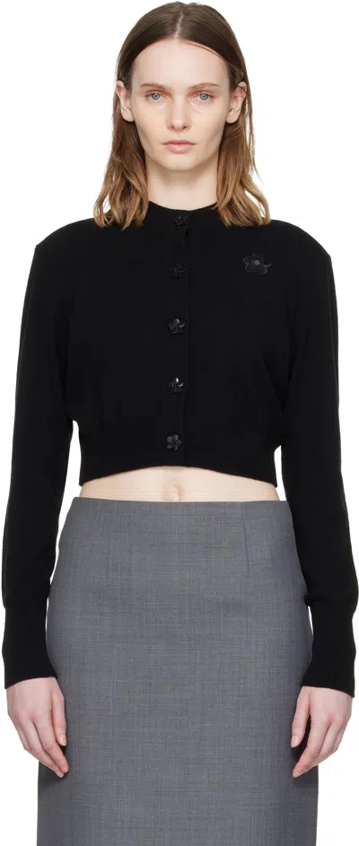 Cecilie Bahnsen Cbdua Long-sleeves Cardigan In Black