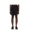 Cecilie Bahnsen Black Odessa Miniskirt