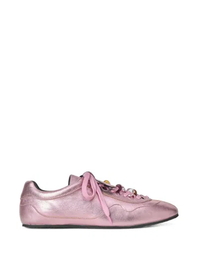 Cecilie Bahnsen Blaise Bead-embellished Sneakers In Multi