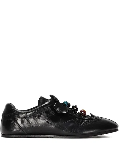 Cecilie Bahnsen Blaise Sneakers In Black