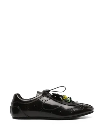 Cecilie Bahnsen Blaise Sneakers In Black