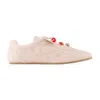 Cecilie Bahnsen Blaise Sneakers  Leather Pink In Pink