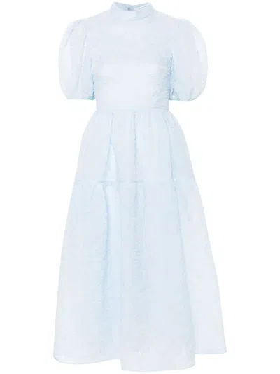 Cecilie Bahnsen Blue Kelly Dress