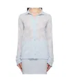 Cecilie Bahnsen Blue Petra Cardigan