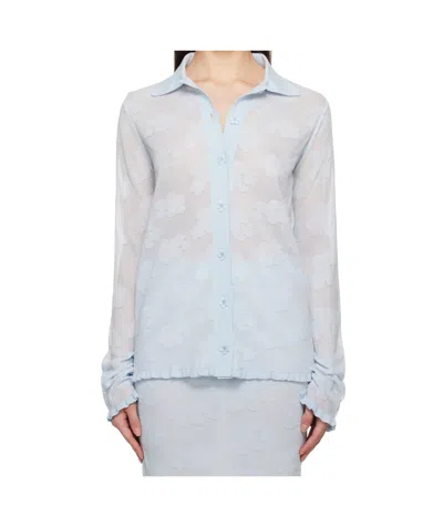 Cecilie Bahnsen Blue Petra Cardigan