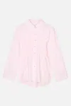 Cecilie Bahnsen Pink Regular Solid Shirt In Pink