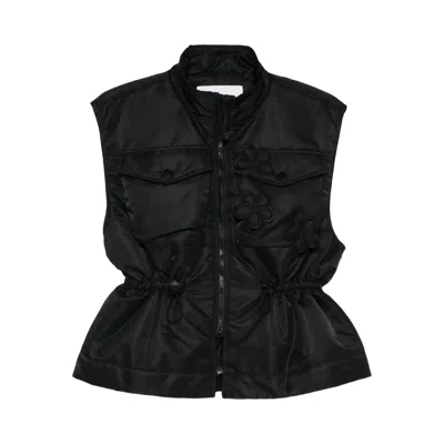 Pre-owned Cecilie Bahnsen Bree Vest 'black' | Women's Size 6