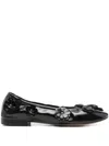 Cecilie Bahnsen Brielle Ballet Flats In Black