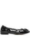 Cecilie Bahnsen Brielle Ballet Flats In Black