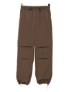 Cecilie Bahnsen Brooks Trousers In Brown