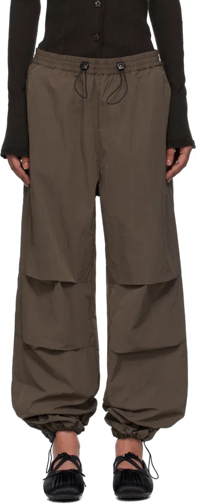 Cecilie Bahnsen Brown Brooks Trousers