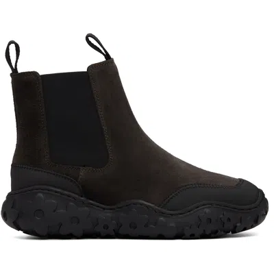 Cecilie Bahnsen Brown Cbblanca Chelsea Boots In Animal Print