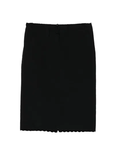 Cecilie Bahnsen Cbbria Midi Skirt In Black