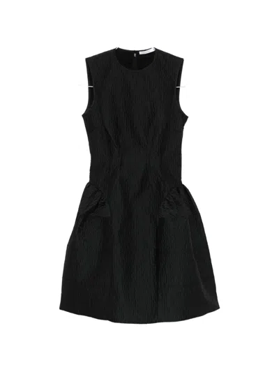 Cecilie Bahnsen Cbclaudie Sleveeless Mini Dress In Black