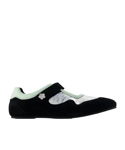 Cecilie Bahnsen Cbcosmo Mary Jane Slip-ons In Black