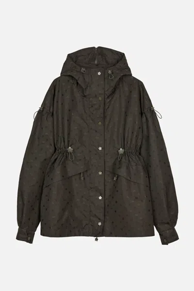 Cecilie Bahnsen Cbdennon Jacket Iris Jacquard In Green