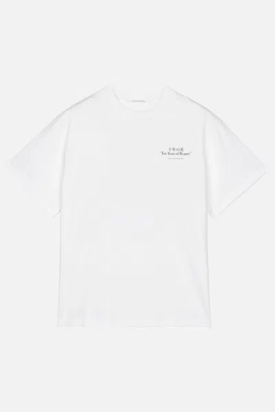 Cecilie Bahnsen Cbdorothy T-shirt Printed Jersey In White