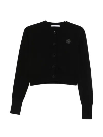 Cecilie Bahnsen Cbdua Long-sleeves Cardigan In Black