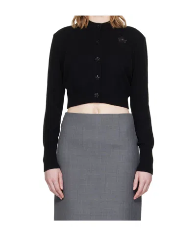 Cecilie Bahnsen Cbdua Long-sleeves Cardigan In Black