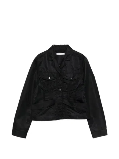 Cecilie Bahnsen Clover Single-breasted Jacket In Black