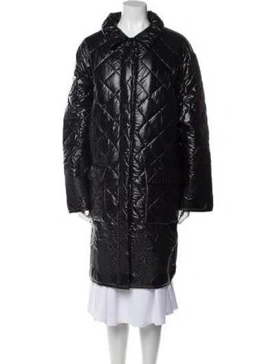 Pre-owned Cecilie Bahnsen Coat W/ Tags In Black