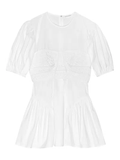 Cecilie Bahnsen Conner Cotton Top In White