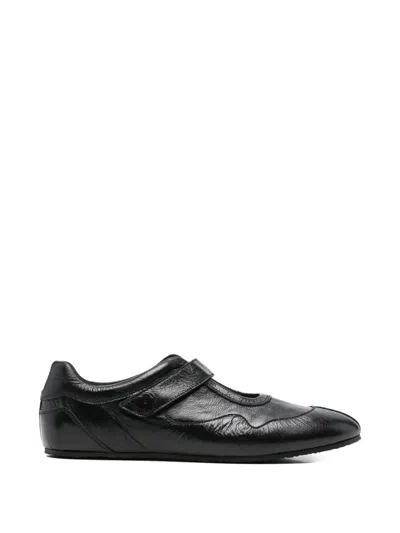 Cecilie Bahnsen Bess Mary Jane Ballet Flats In Black