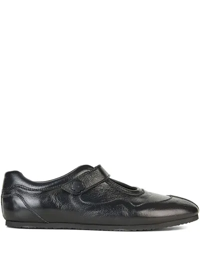 Cecilie Bahnsen Cosmo Leather Mary Jane In Black