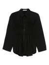 Cecilie Bahnsen Cotton Shirt In Black