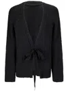 Cecilie Bahnsen Odalis Jumper Boucle Knit Black In Black
