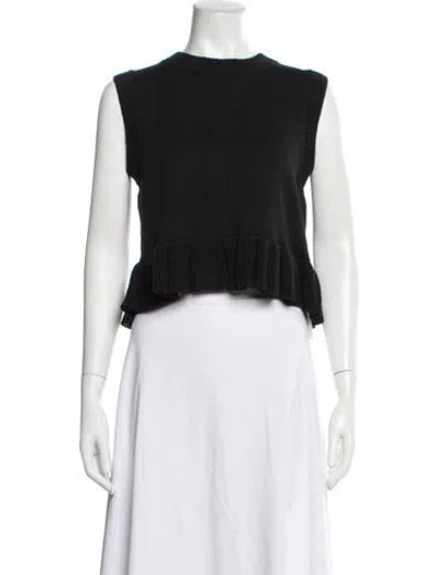 Pre-owned Cecilie Bahnsen Crew Neck Sweater W/ Tags In White