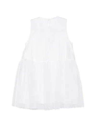 Cecilie Bahnsen Dahulu Sleeveless Mini Dress In White