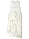 Cecilie Bahnsen Dorthe Bow-detail Dress In White